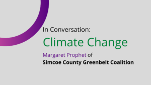 In Conversation: Climate Change with Margaret Prophet