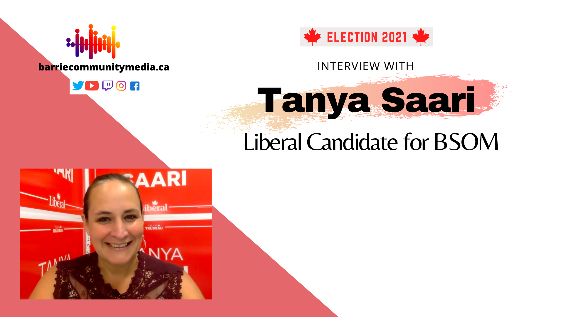 You are currently viewing Interview with Tanya Saari, Liberal candidate for Barrie-Springwater-Oro-Medonte
