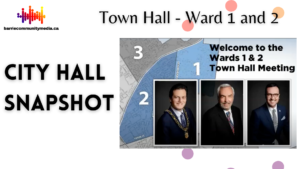 Town Hall – New developments and supervised consumption sites are some of the issues residents have