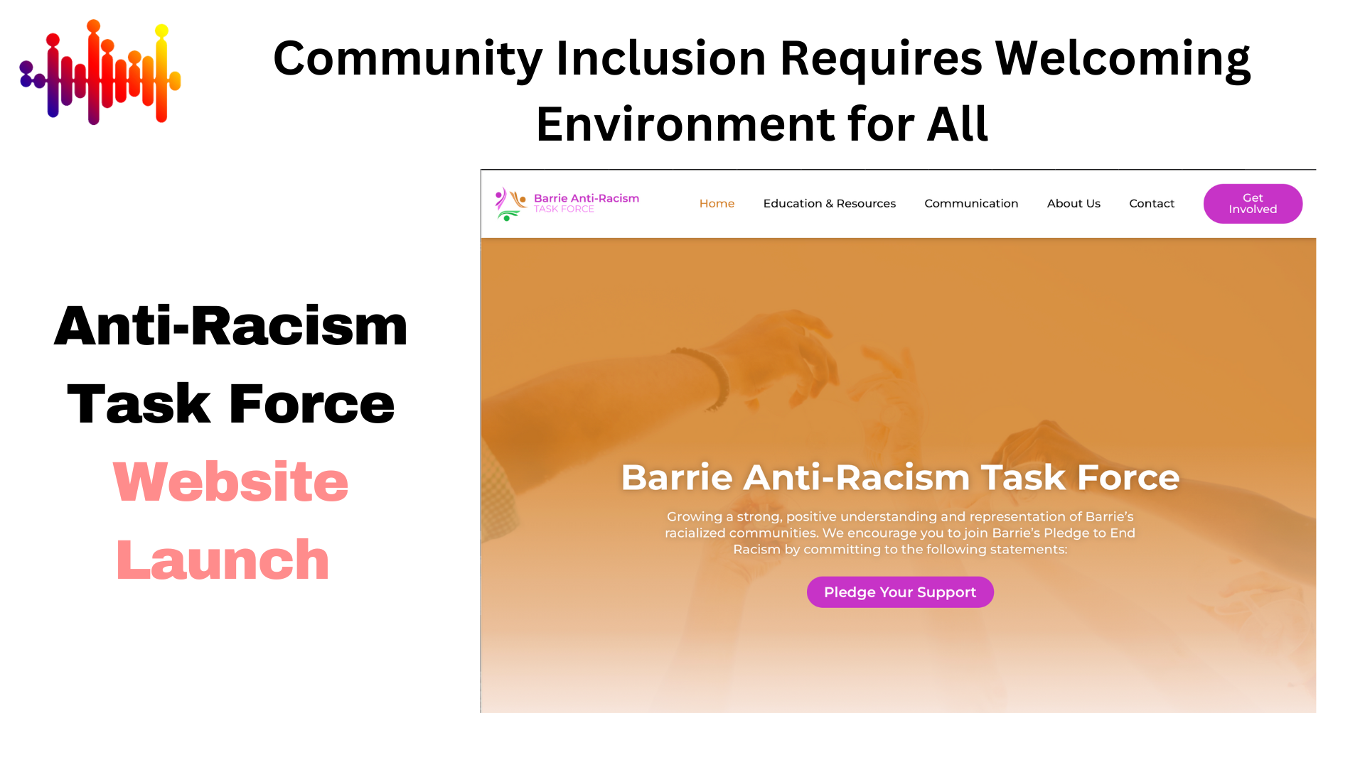 You are currently viewing Barrie Anti Racism Task Force Co-Chair: Community Inclusion Requires Welcoming Environment for All