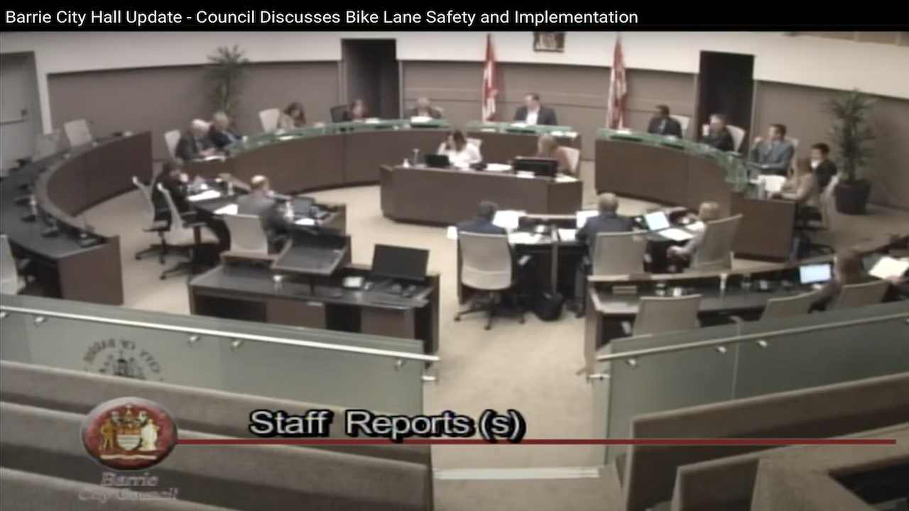 You are currently viewing Barrie City Council and Staff Discuss Enhancing Bike Lane Safety and Implementation