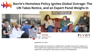 Read more about the article Barrie’s Homeless Policy Ignites Global Outrage: The UN Takes Notice, and an Expert Panel Weighs In