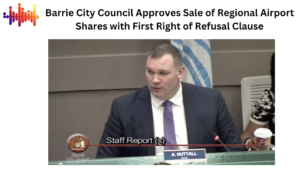 Read more about the article Barrie City Council Approves Strategic Sale of Lake Simcoe Regional Airport Shares with First Right of Refusal Clause